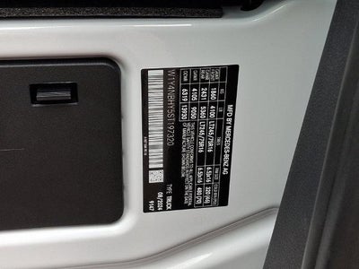 2025 Mercedes-Benz Sprinter Cargo Van 2500 Standard Roof I4 Diesel HO 144" RWD