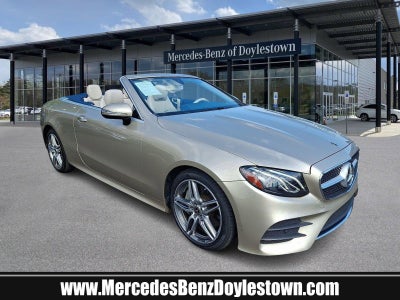 2019 Mercedes-Benz E-Class E 450 4MATIC® Cabriolet