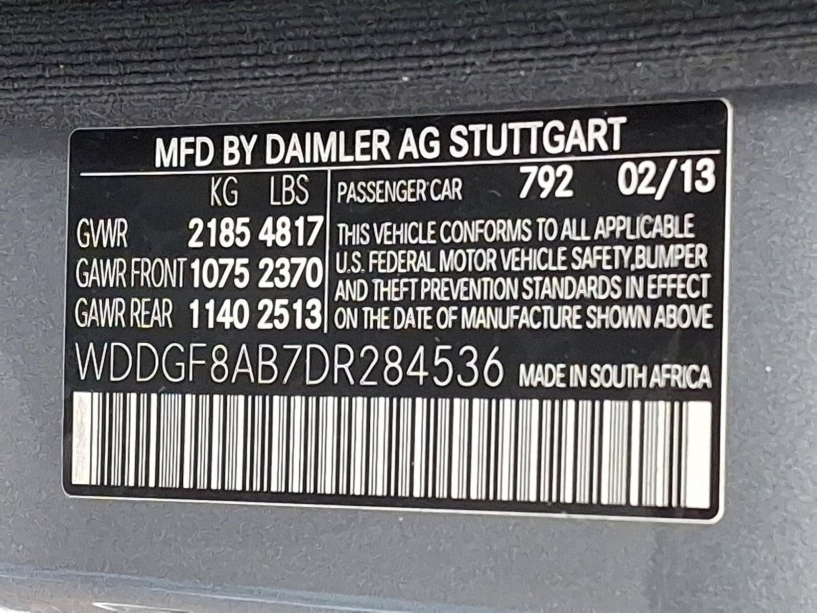 2013 Mercedes-Benz C-Class C 300 4MATIC® Sport Sedan