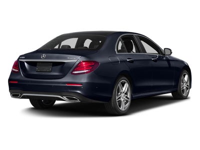 2018 Mercedes-Benz E-Class E 400 4MATIC® Sedan