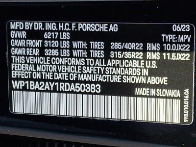 2024 Porsche Cayenne Coupe AWD