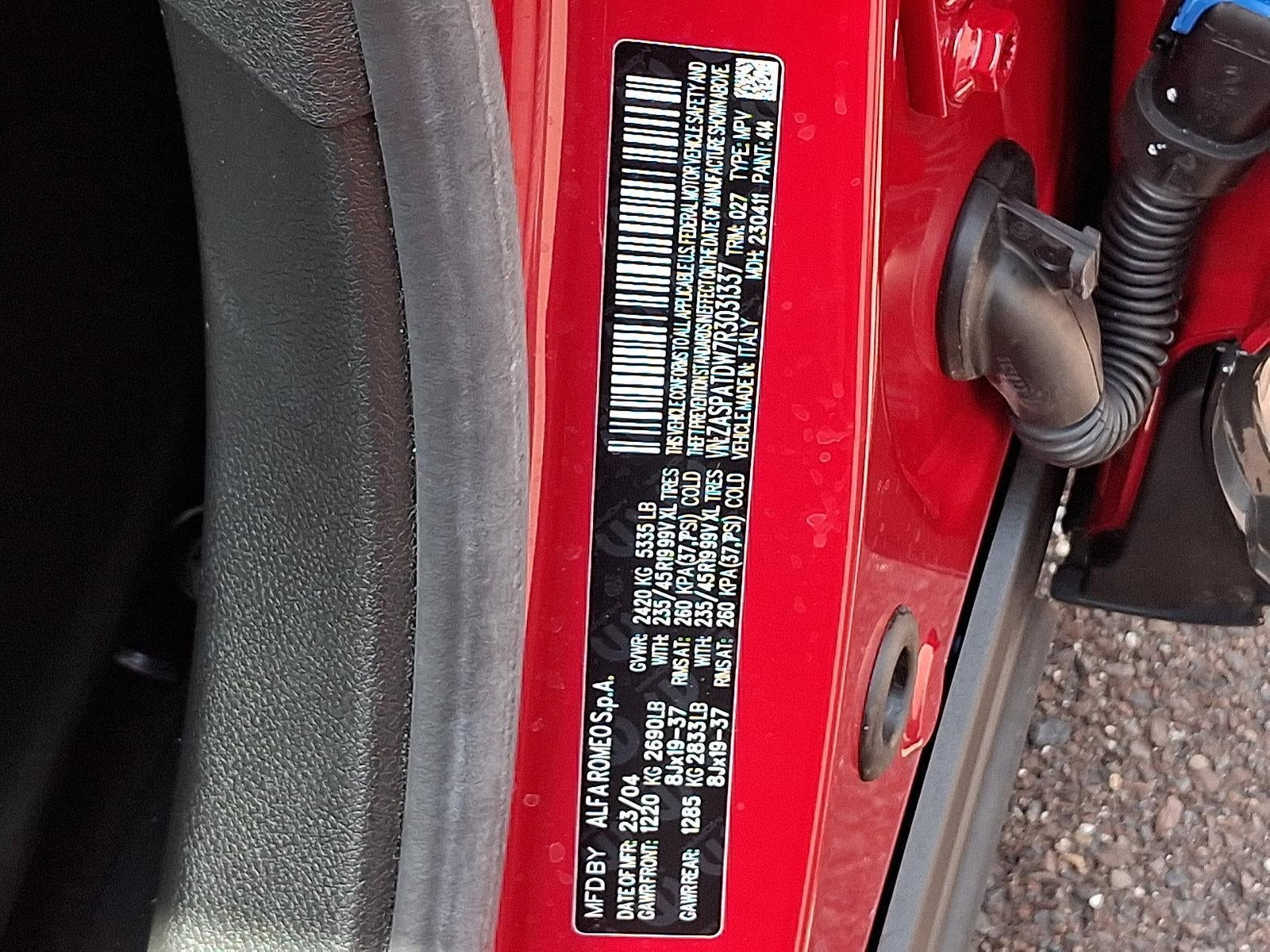 2024 Alfa Romeo Tonale Veloce EAWD