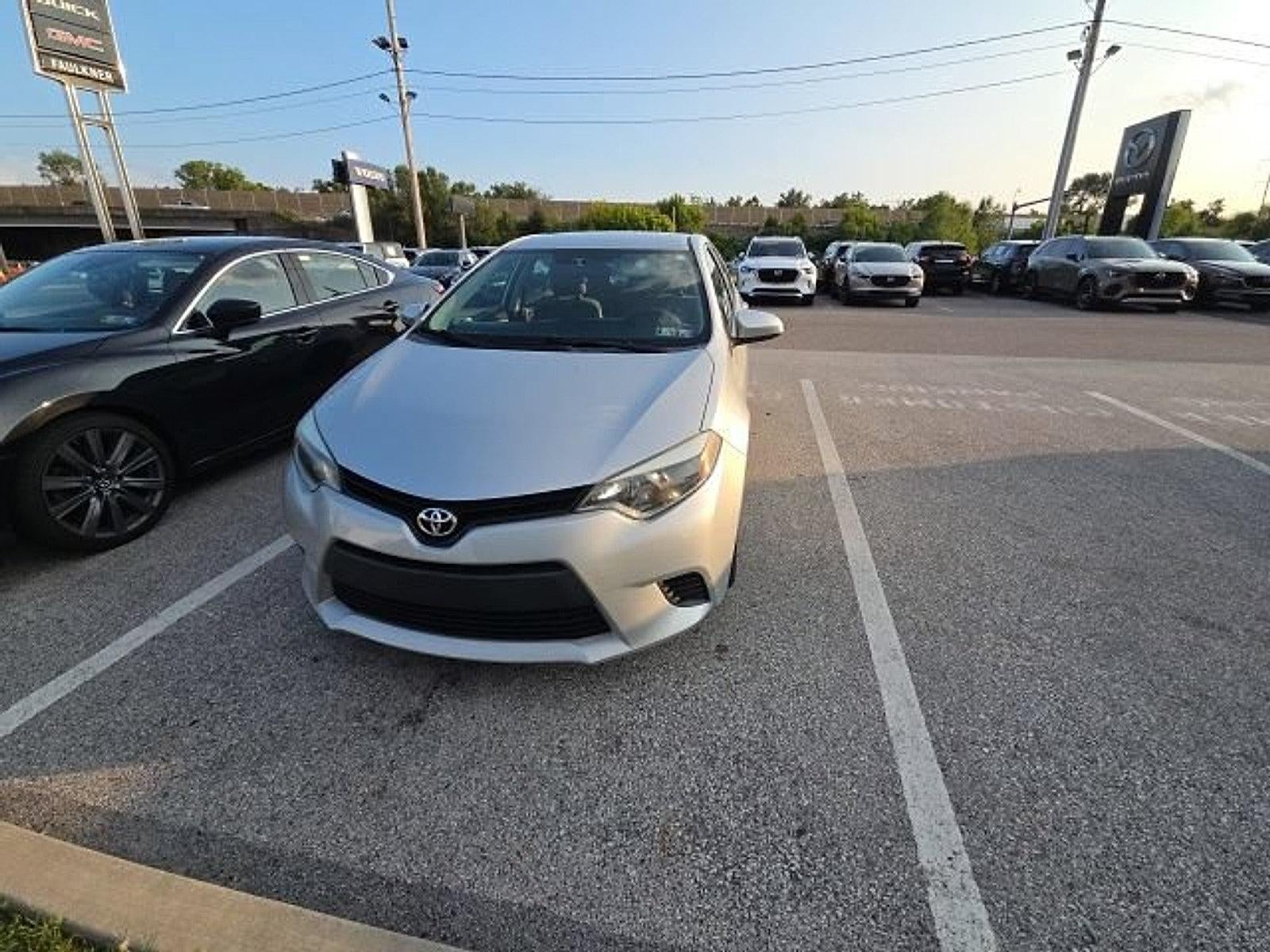 2014 Toyota Corolla 4dr Sdn Man L (Natl)