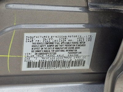 2023 Nissan Sentra SR CVT