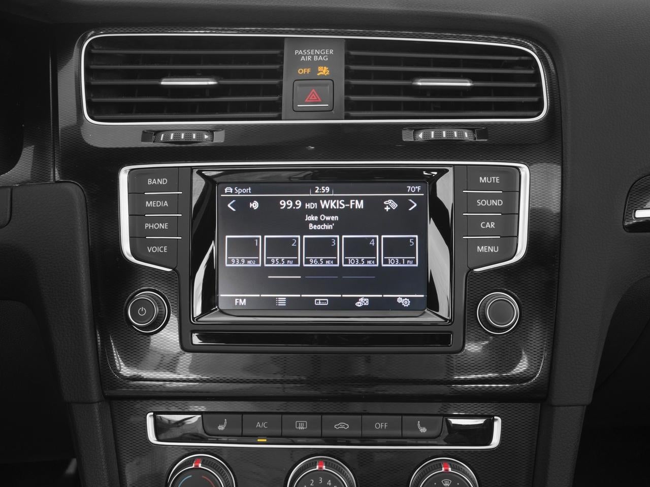 2017 Volkswagen Golf GTI 2.0T 4-Door Sport DSG