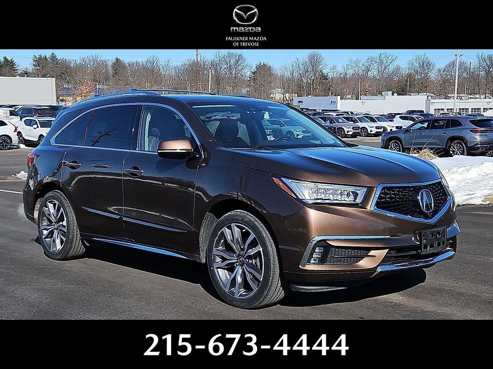 2019 Acura MDX SH-AWD w/Advance/Entertainment Pkg