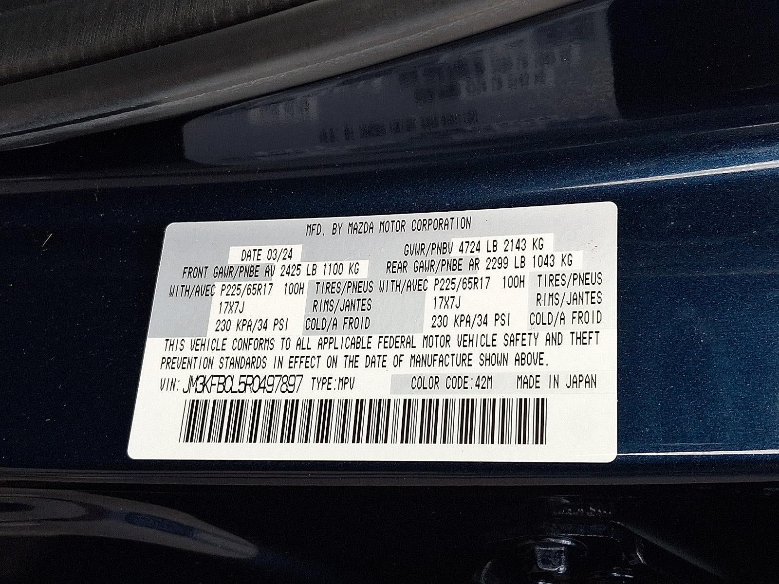 2024 Mazda Mazda CX-5 2.5 S Preferred Package AWD