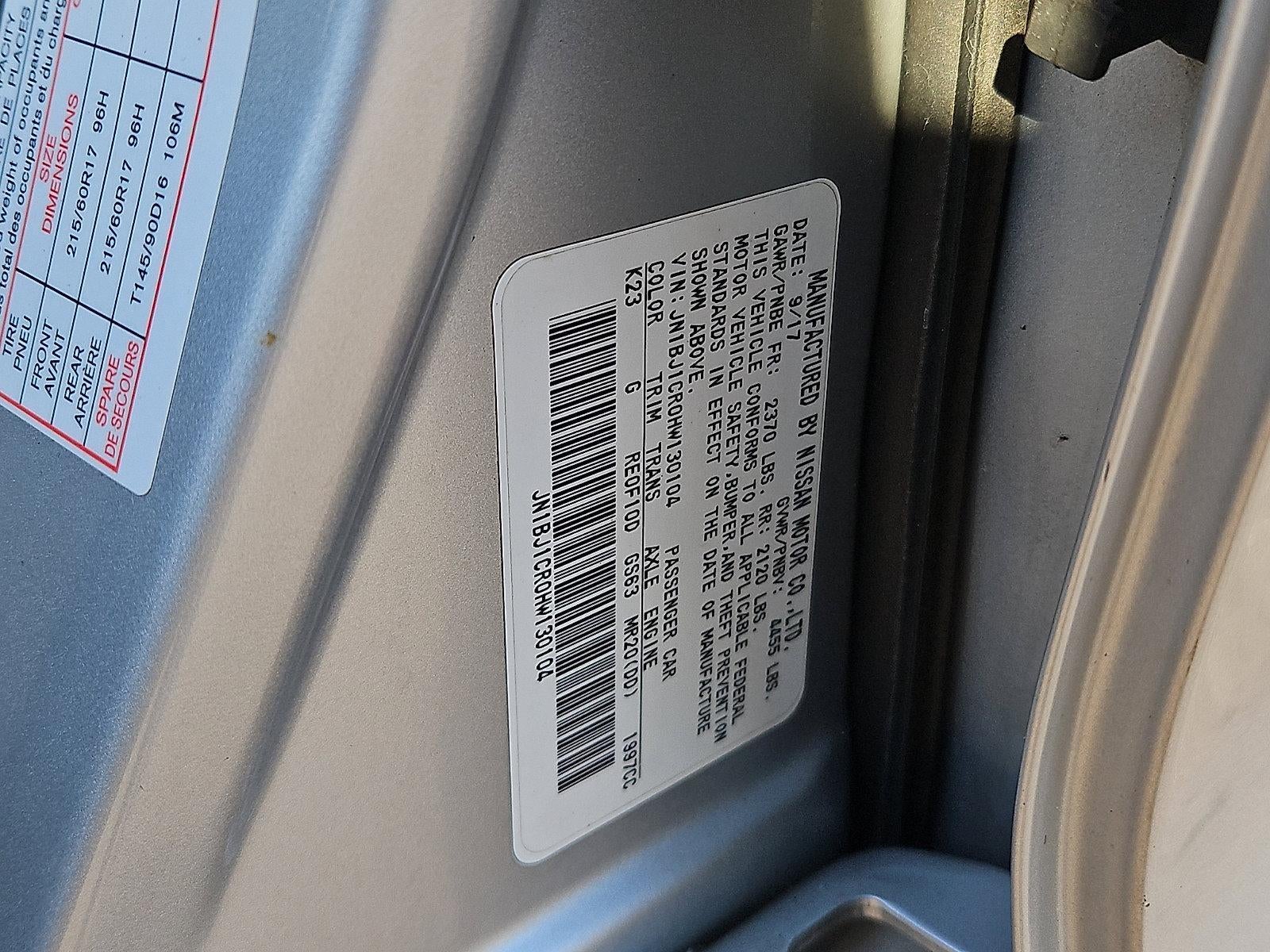 2017 Nissan Rogue Sport AWD S