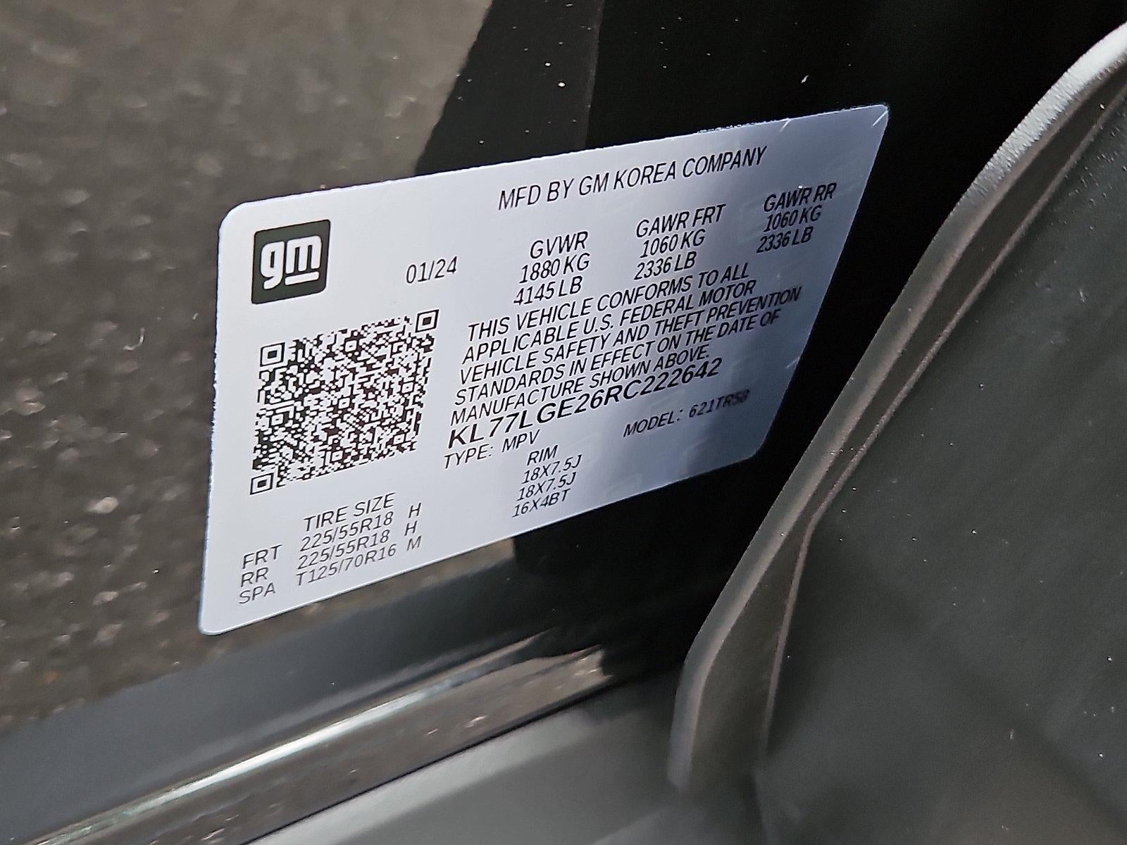 2024 Chevrolet Trax FWD 4dr 1RS