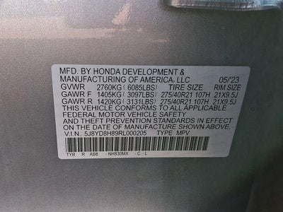 2024 Acura MDX Type S SH-AWD w/Advance Package