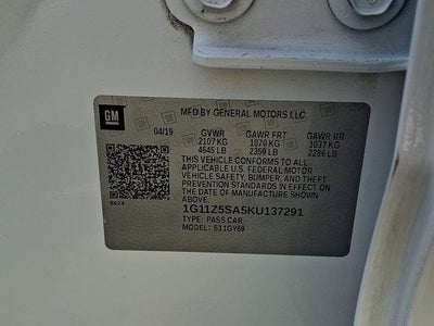 2019 Chevrolet Impala LT