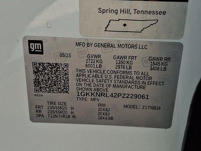 2023 GMC Acadia AWD SLE