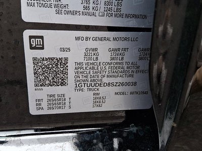 2025 GMC Sierra 1500 Crew Cab Short Box 4-Wheel Drive SLT
