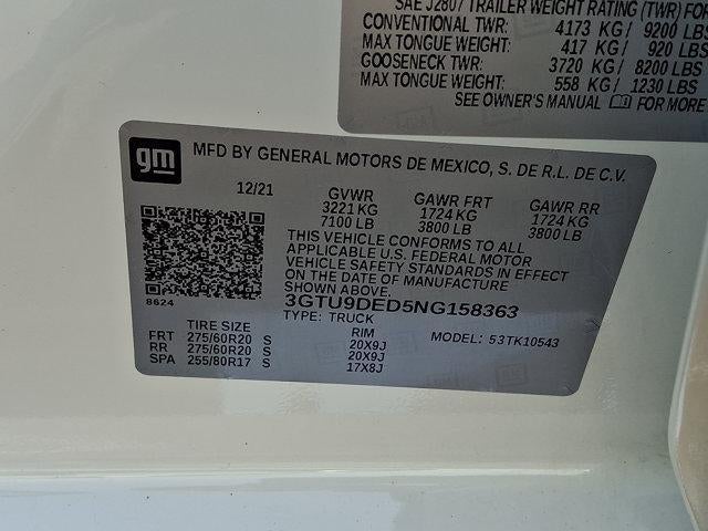 2022 GMC Sierra 1500 Limited Crew Cab Short Box 4-Wheel Drive SLT