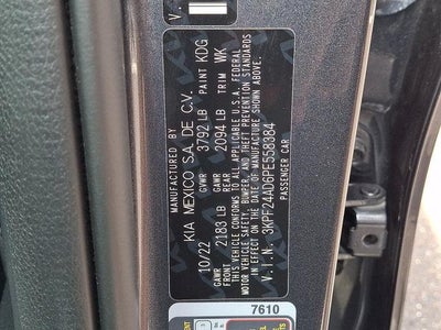2023 Kia Forte LXS IVT