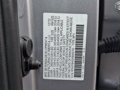 2023 Honda Passport EX-L AWD