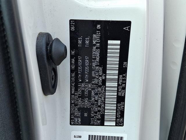 2021 Toyota Sienna XLE AWD 7-Passenger (Natl)