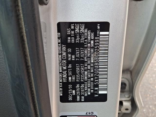 2011 Hyundai SANTA FE AWD 4dr I4 Auto GLS
