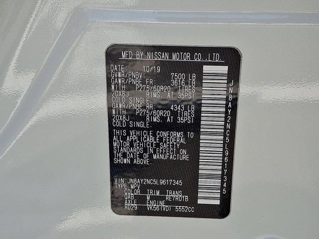 2020 Nissan Armada 4x4 SL
