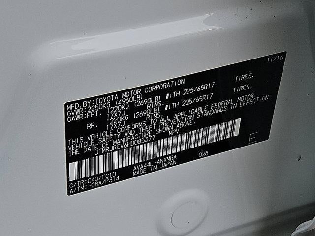 2017 Toyota RAV4 Hybrid XLE AWD (Natl)