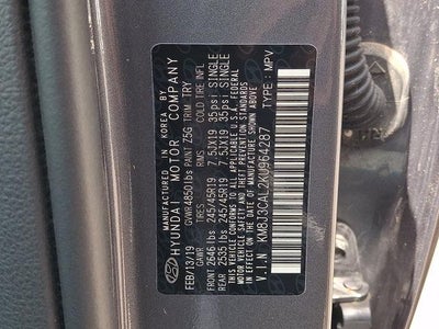 2019 Hyundai TUCSON Night AWD ULEV