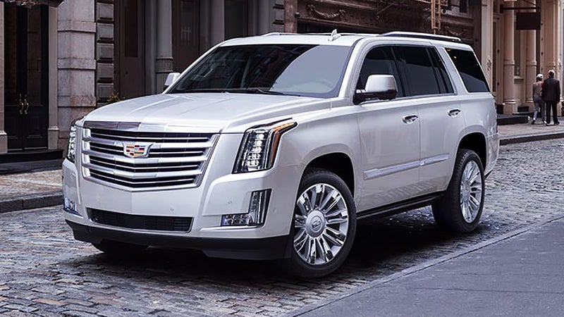 White 2018 Cadillac Escalade