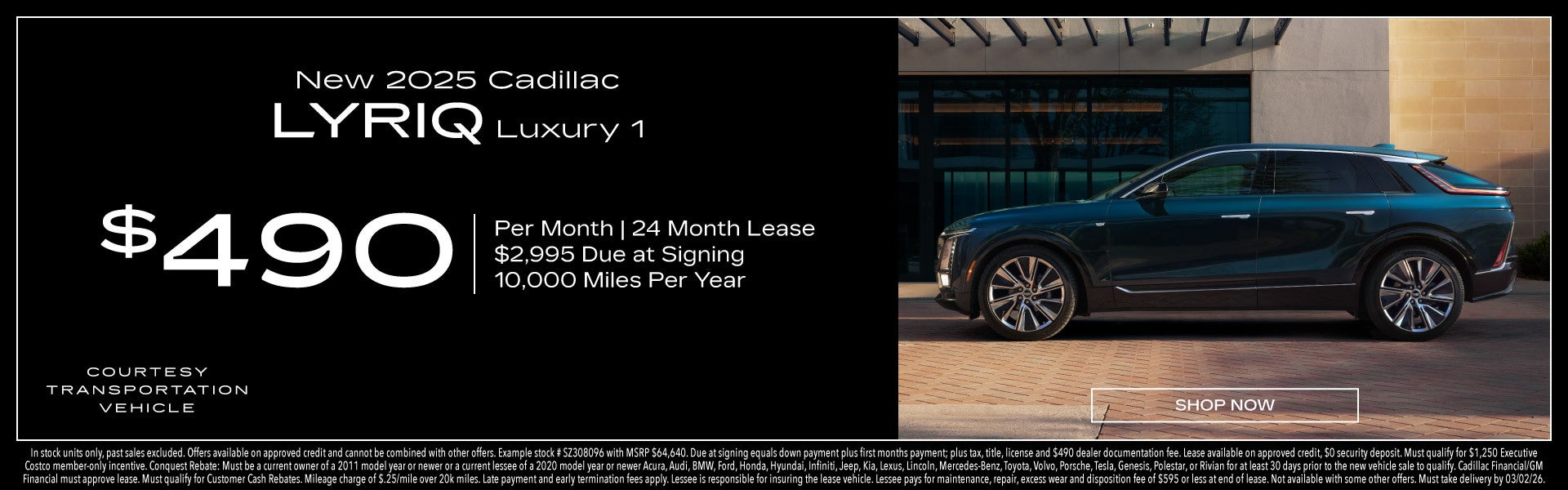 New 2025 Cadillac LYRIQ Luxury 1