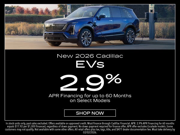 New 2026 Cadillac Models