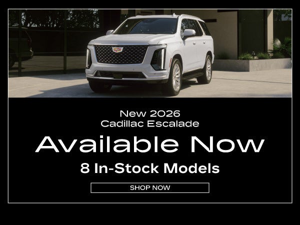New 2026 Cadillac Escalade