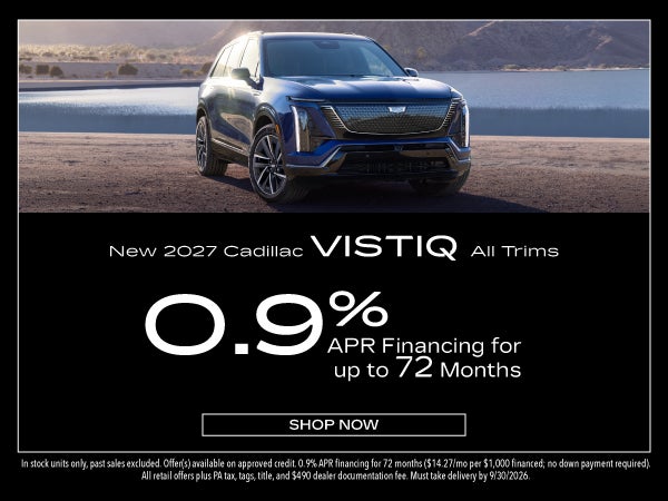 New 2026 Cadillac VISTIQ