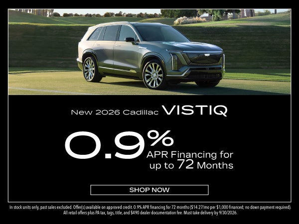 New 2026 Cadillac VISTIQ